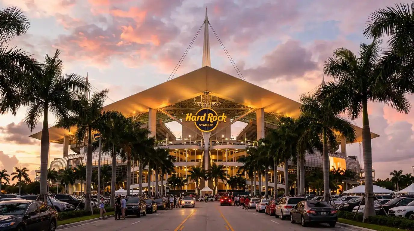 Hard Rock Stadium à Miami Gardens, stade de la Coupe du Monde 2026