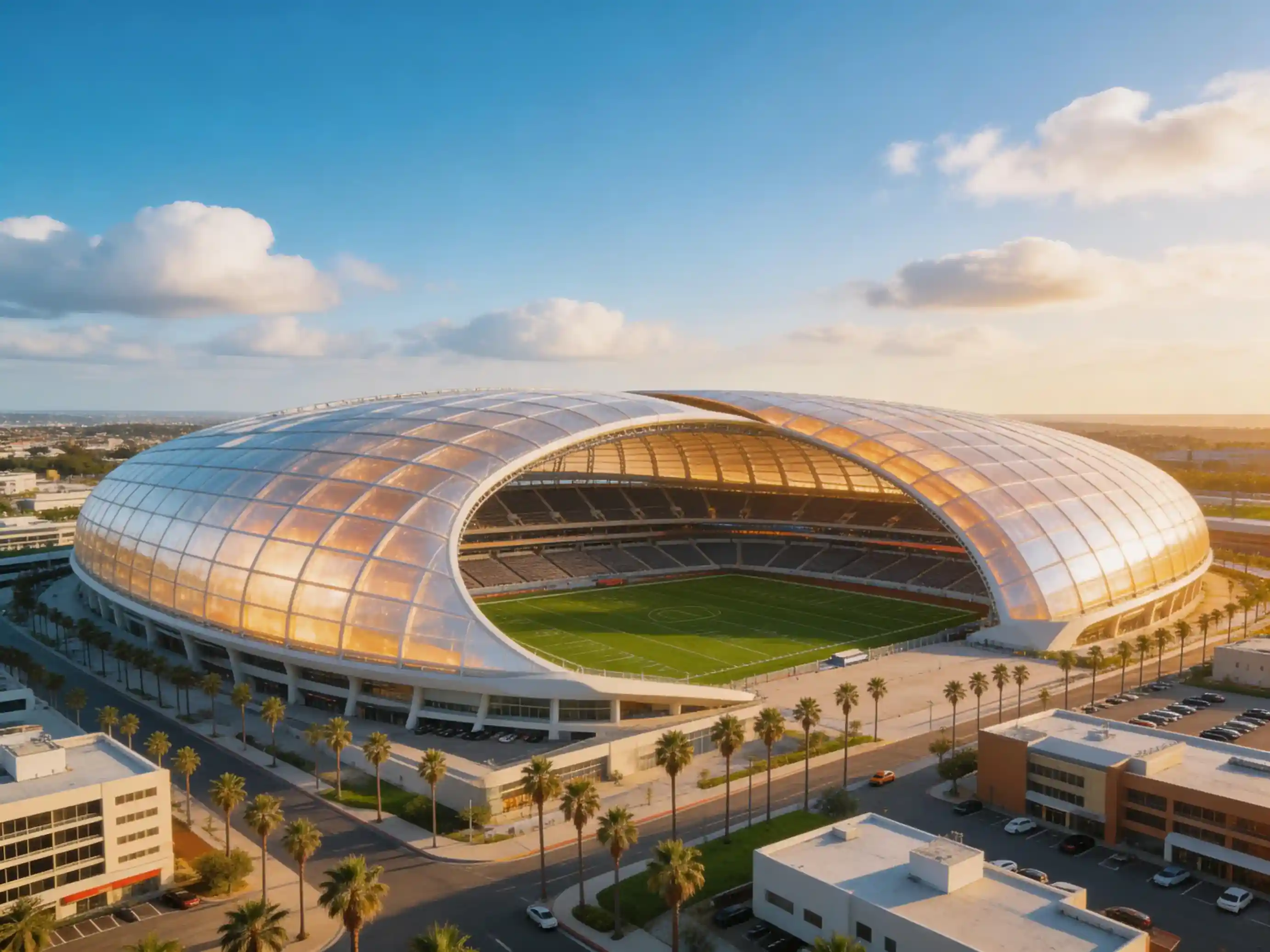 SoFi Stadium à Inglewood, Los Angeles, stade de la Coupe du Monde 2026